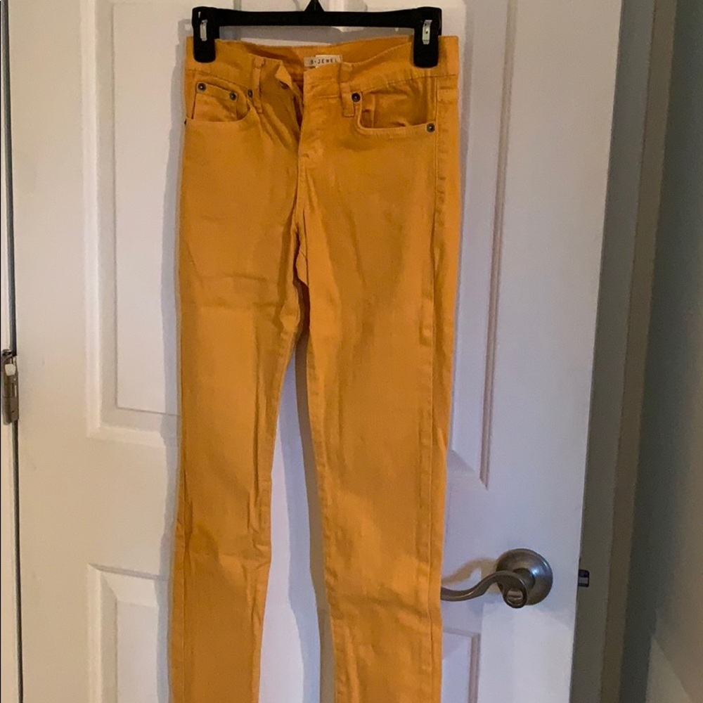 Mustard Yellow Skinny Jeans
